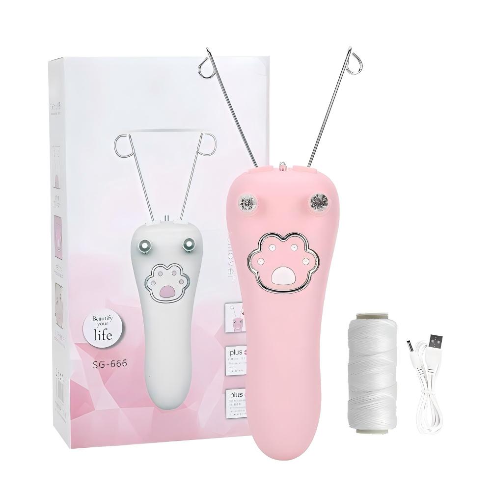 Epilator Wireless - 무선 전기 코튼 스레드 제모기, 얼굴