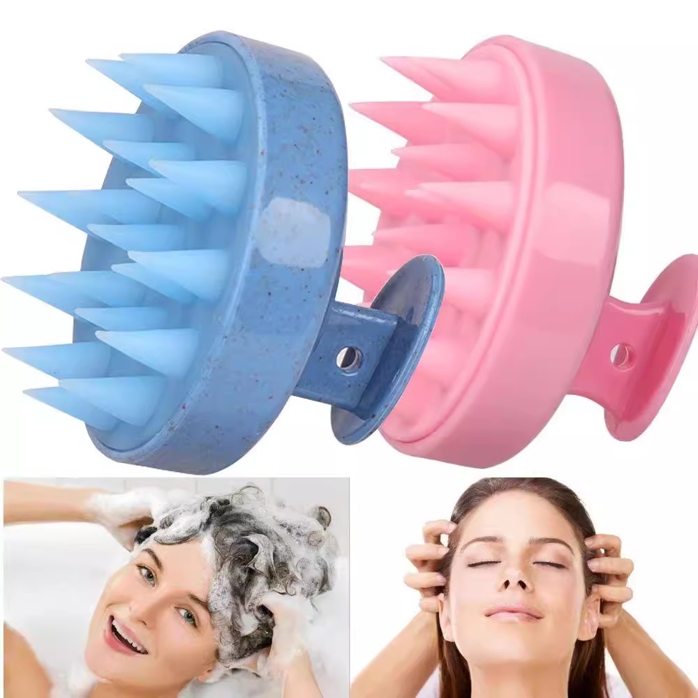 실리콘 샴푸 브러쉬, 머리 두피 마사지 빗, 머리 뿌리 - Hair Spa Wellness 리뷰 및 가격