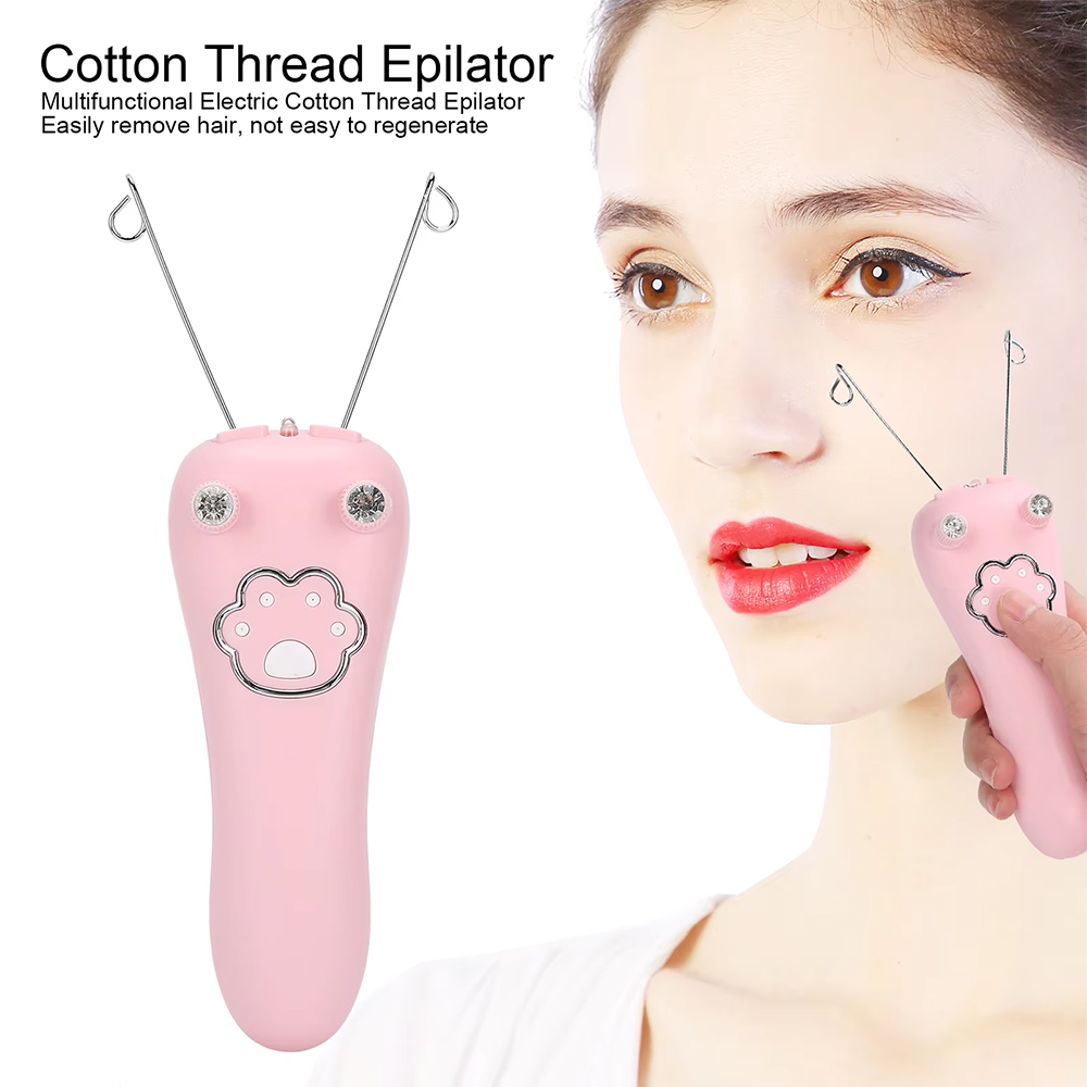 무선 전기 코튼 스레드 제모기, 얼굴 제모기, 풀 표면 - Epilator Wireless 리뷰 및 가격