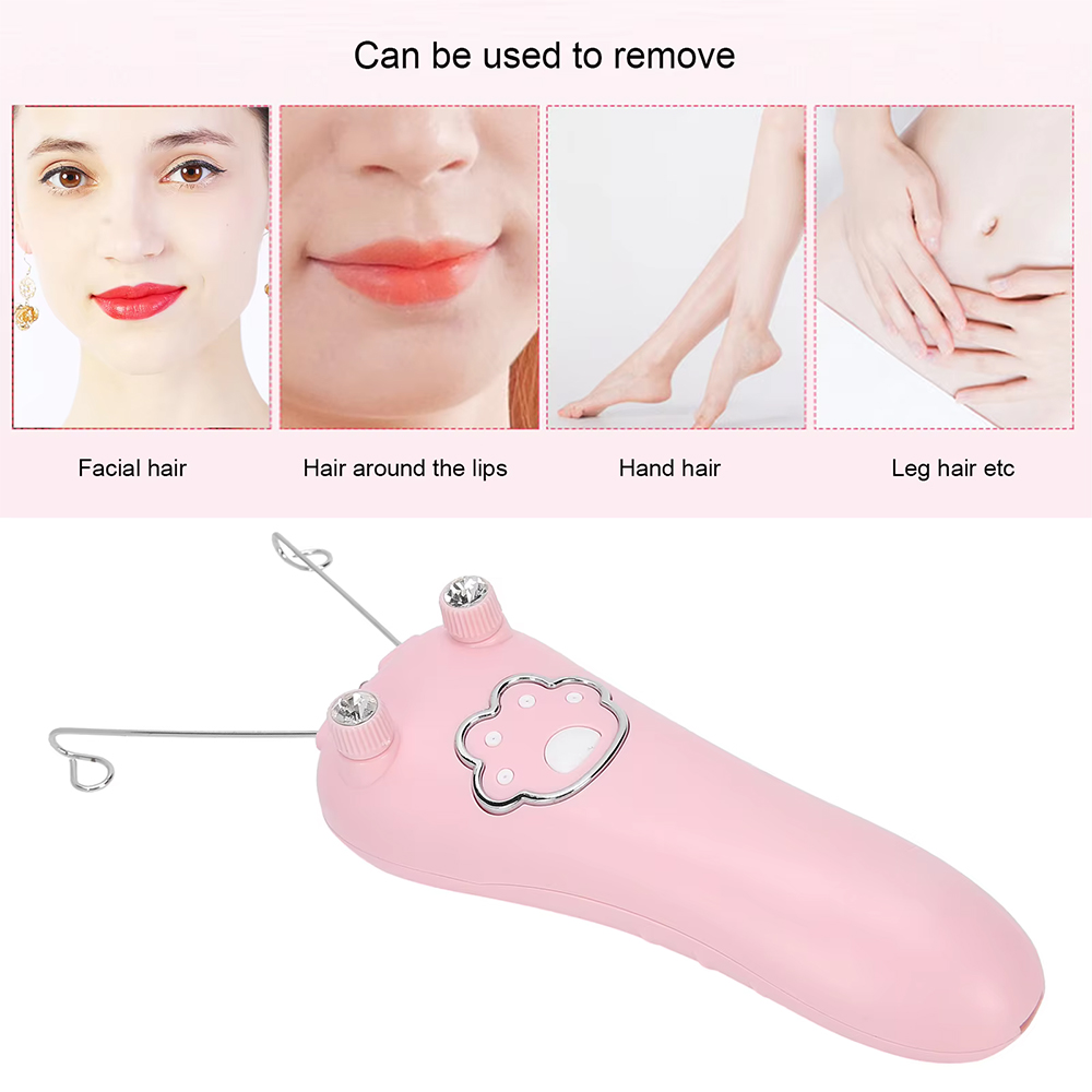 무선 전기 코튼 스레드 제모기, 얼굴 제모기, 풀 표면 - Epilator Wireless 리뷰 및 가격