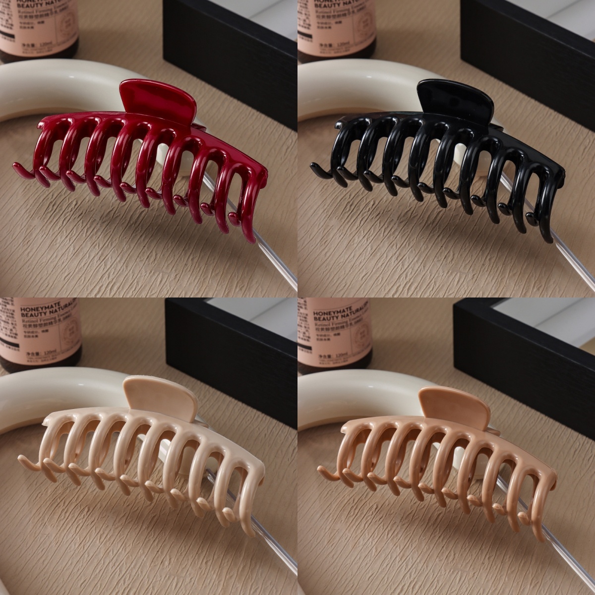 11CM 트렌디 실리콘 소재 헤어 클로 클립 크랩 바레 - Hair Spa Wellness 리뷰 및 가격